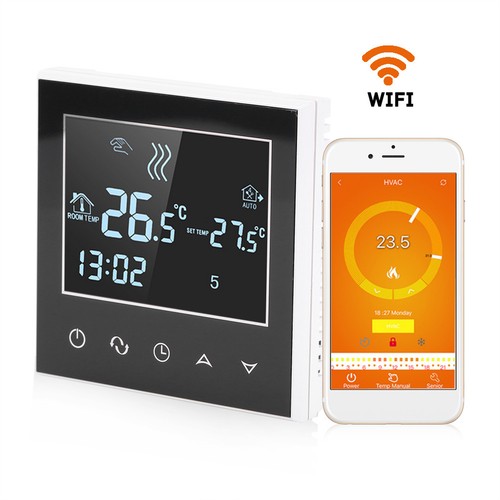 CASA intelligente programmabile termostato digitale LCD Touch di controllo della temperatura