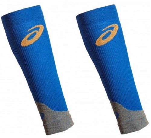 ASICS bleu homme femme mollet à compression manches Manches Vert Running Jogging Course