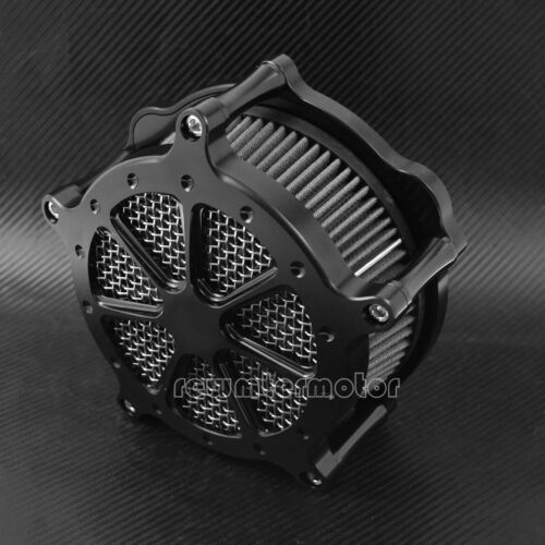 Dots Black Air Filter Gray Element Air Cleaner For Harley Sportster XL 2004-2019 