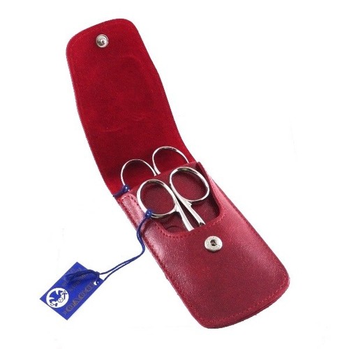 Needlework Fine Embroidery DOVO SEWING Set w//Leather Case