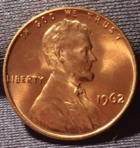 1962 1967 1969-S Lincoln Memorial Cents BU RD #121618