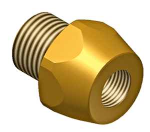 Z4128-03 1//4/" BSP Mâle à 1//8/" Bsp Femelle Hill Pumps MK4 Tuyau Fin Adaptateur