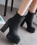 Details about  / Women/'s PU Leather Winter High Heel Platform Round Toe Ankle Boots Fashion Shoes