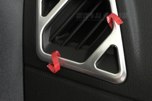 6*Matt ABS Front Air Vent Frame Cover Trim For Nissan Xtrail X-trail 2008-2013