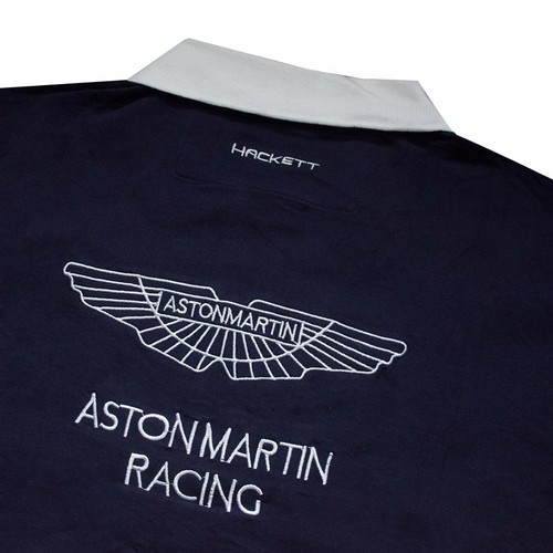 Hackett Aston Martin Racing Exclusive Embroidered Men/'s Polo Shirt