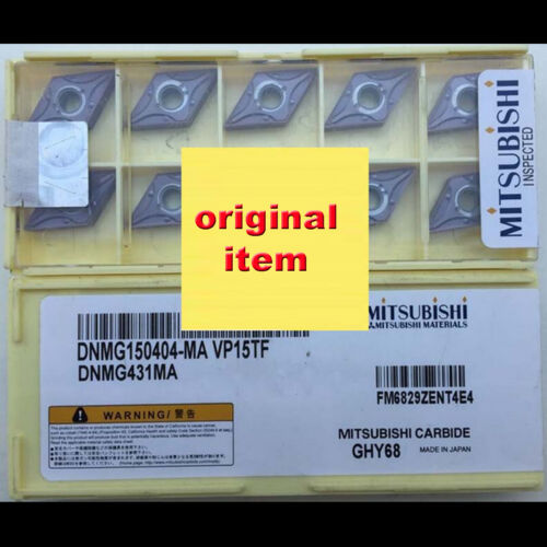 10PCS/box MITSUBISHI DNMG150404-MA VP15TF DNMG431MA Carbide Insert NEW