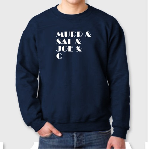 Murr Sal Joe Q Funny Comedy T-shirt Tvs Impractical Jokers Crew Neck Sweatshirt