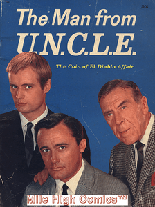 MAN-FROM-U-N-C-L-E-COIN-OF-EL-DIABLO-AFFAIR-GN-1965-Series-1-Very-Good