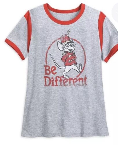 Disney Parks Dumbo Timothy Mouse BE DIFFERENT T-Shirt  by Junk Food M OR L