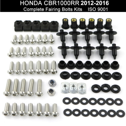 Complete Fairing Bolts Kit Body Screws For HONDA CBR 1000RR 2012-2016 