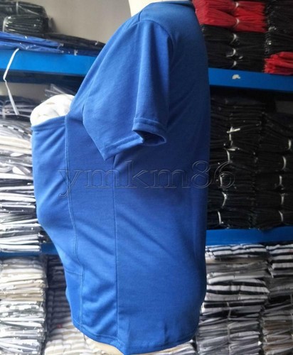 NEW Father/'s Daddy Short Sleeve T Shirt Cotton Blend with Baby Carry Pocket Hot