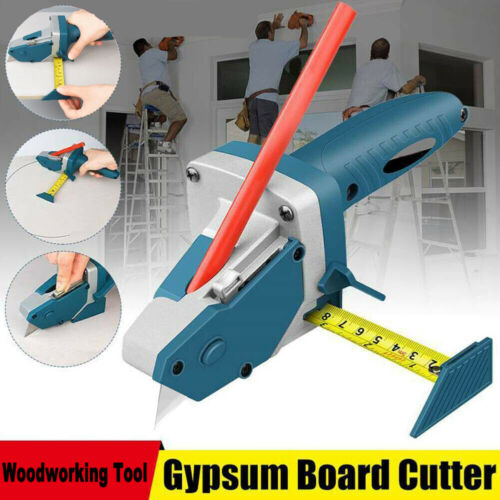Manual Gypsum Board Cutter Foam board Hand Push Drywall Woodworking Cutting Tool 