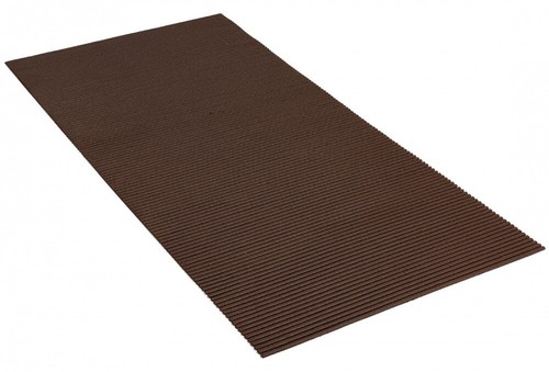 Weichschaummatte Badematte Balkonmatte Dunkelbraun Badteppich Wc Bade vorleger