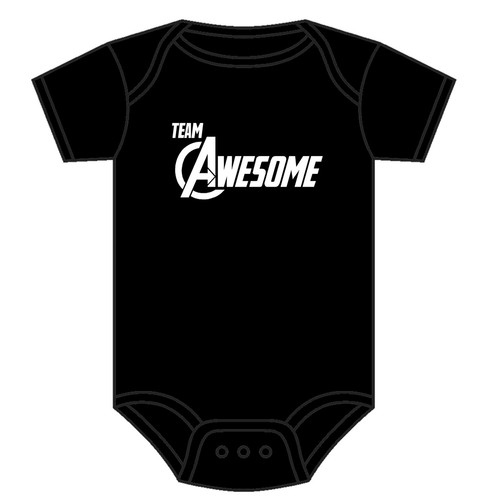 Marvel Avengers Babygrow équipe génial Baby Grow Asst Couleurs 0-18 mois NEUF