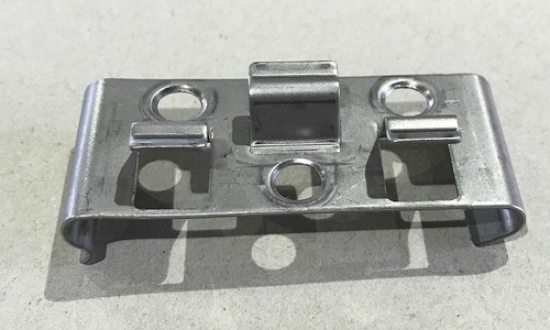 25x Kovalex Montage-Clip Metall Edelstahl Silber