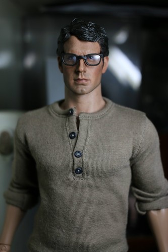 Custom made Henry Cavill man of steel clark kent Superman 1//6 w// glasses