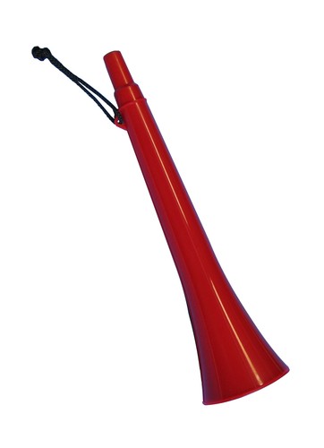 Rot L Tröte Ø 80 mm Nebelhorn // Fanfare // Signalhorn 300 mm