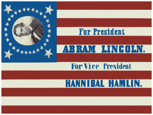 Decor Political Poster. Graphic Art. Abraham Lincoln. Home Wall Design. 1207