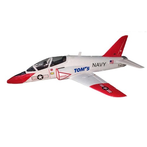 T-45 Goshawk Red Arrow 70mm EDF Jet Fighter Trainer RC Airplane Kit