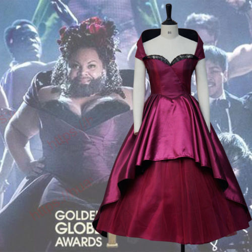 The Greatest Showman Lettie Lutz Bearded Lady Dress Cosplay Costume Halloween//21