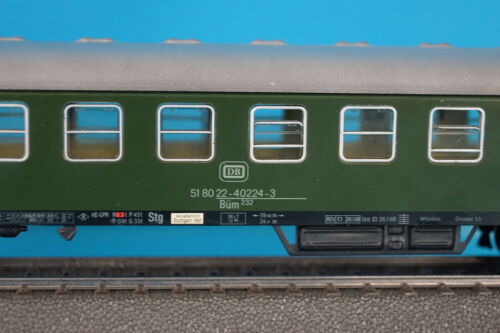 Marklin 4022 DB D-Zug Coach 2 kl Green TIN PLATE OVP 