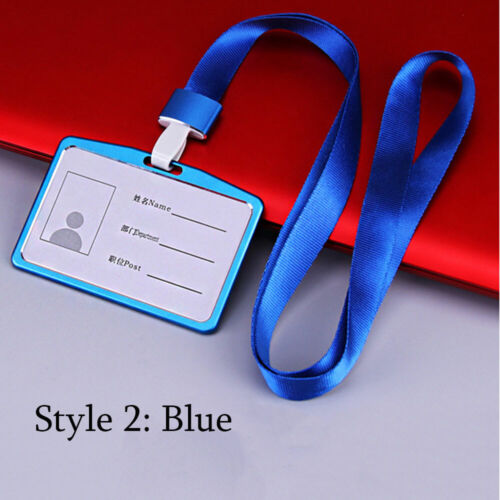 Multi colored Metal ID Business Case Name Card Aluminum Alloy Work Card Holders