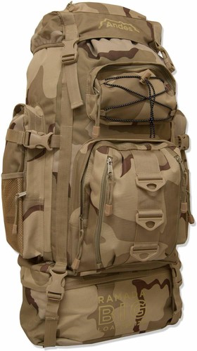 Trekking camping taille XL 120 L Andes voyage randonnée Sac à dos Ramada