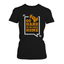Go Hard Or Back Home Damen T-Shirt Fun Shirt Spruch Sport Training Body Building