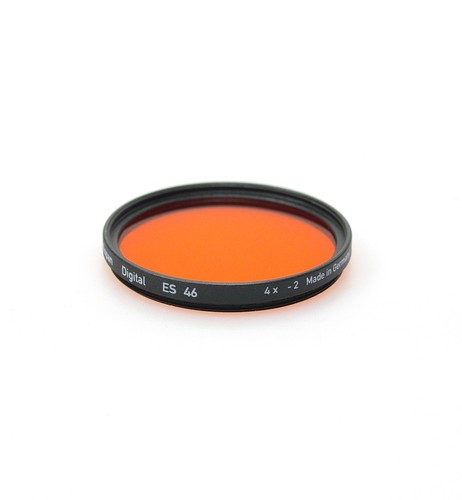 Heliopan 49 mm naranja 22 Filtro nuevo Stock