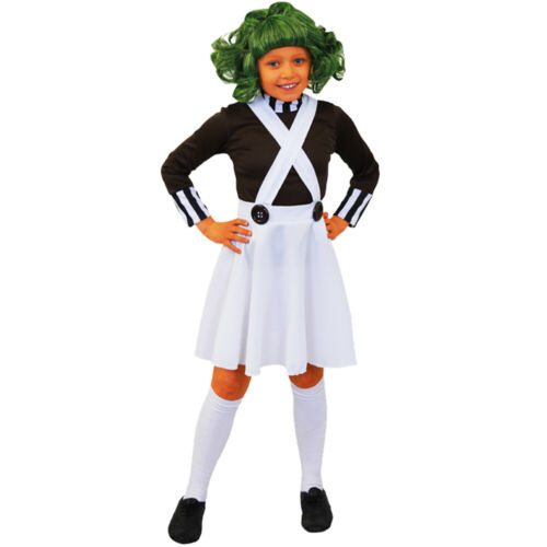 CHILDS FACTORY WORKER COSTUMES BOYS GIRLS CHOCOLATE SCHOOL BOOK DAY FANCY DRESS 