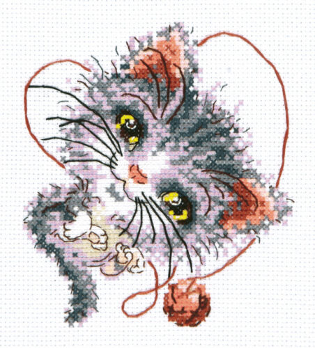 Art Cross Stitch Kit Cutie 26-24 CAT