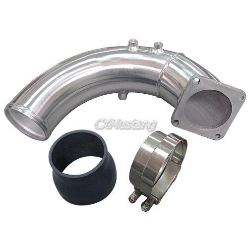 3.5" Cold Intake Elbow Charge Pipe For 94-98 Dodge Cummins Ram 5.9L 12V Diesel 