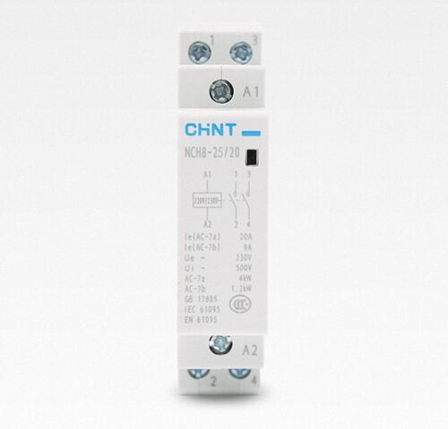 NCH8-25 CHINT modular de aire acondicionado Contactor AC230V 25Amp 2NO 