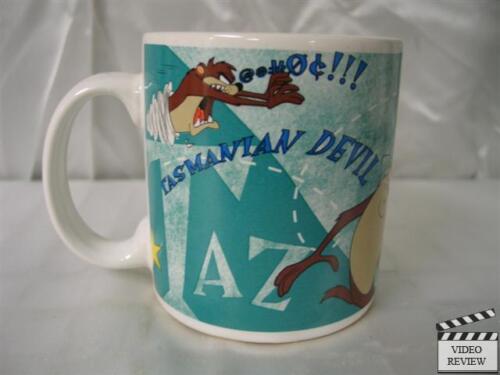 Tasmanian Devil ceramic decal mug; Applause Taz 