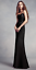 Bridesmaids Dresses Details about  / Vera Wang Chiffon Bridesmaid Gown with Lace Back and Inset