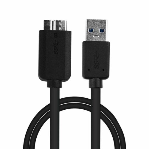 3.0 USB Data Transfer Charger Cable Toshiba Canvio 1TB Hard Drive 