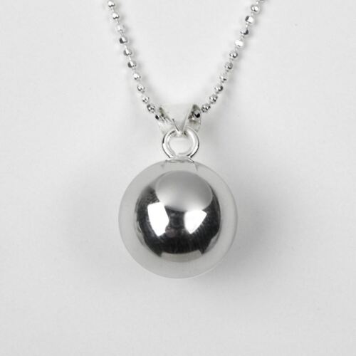 Boxed Silver Plated Little Girl/'s Chiming Ball Necklace Tales From The Earth