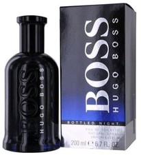 Hugo Boss Boss Bottled Night 200ml Eau de Toilette Spray - NEW - DAMAGED BOX