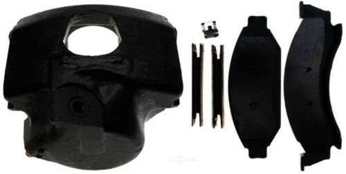 Disc Brake Caliper-Non-Coated Loaded with Semi-Metallic Pads Front Right Reman 