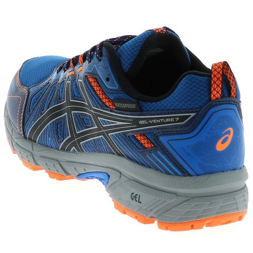 Laufschuhe Rennen Asics Venture 7 Gel Blau Rennen Blau 19196 Neu