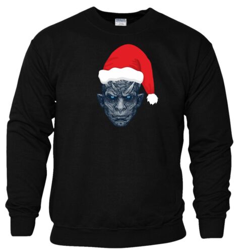 Game of Thrones Sweat-Shirt Santa Night King A Noël Pull Cadeau de Noël Hommes 