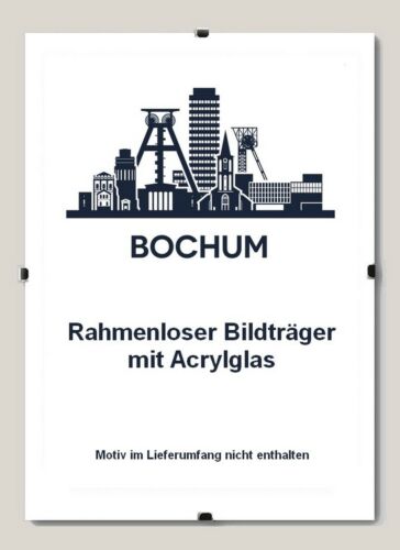 Rahmenloser Bildträger Bochum von 75 x 75 bis 75 x 120 cm