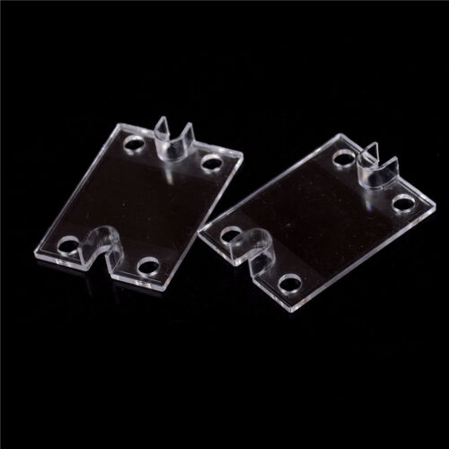 2PCS Single Phase Solid State Relay SSR Safety Cover Clear Plastic Covers  ZP 