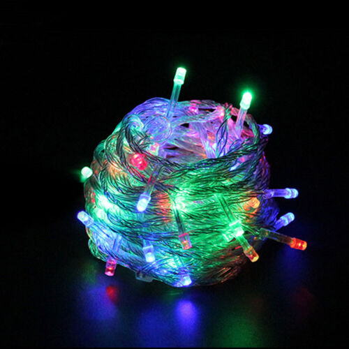 10M 100LED String Fairy Lights Indoor/Outdoor Christmas Prty Light Lamp #K 