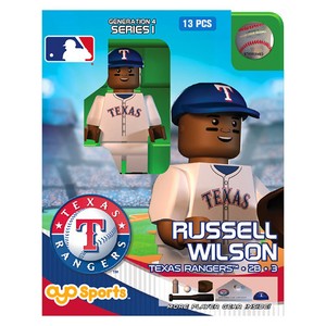 Russell Wilson OYO Texas Rangers MLB Figure LEGO Compat NEW G4 Special Edition | eBay