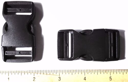 1 x High Quality Fastex Side Release Buckle Black For 25mm 1/" Molle Webbing