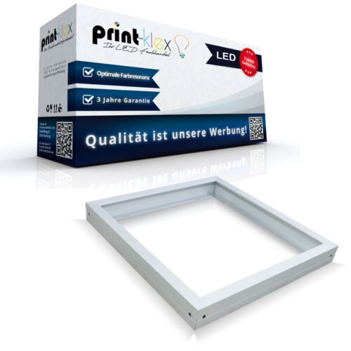 Color Serie Premium LED Panel Rahmen in 30x30cm Deckenbefestigung Rahmen Weiß 