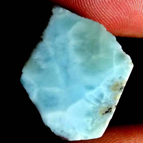 Natural Dominican Republic Larimar Rough Sky Blue Loose Gemstones TC98 