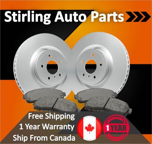2007 2008 2009 For GMC Acadia Coated Front Disc Brake Rotors and Ceramic Pads