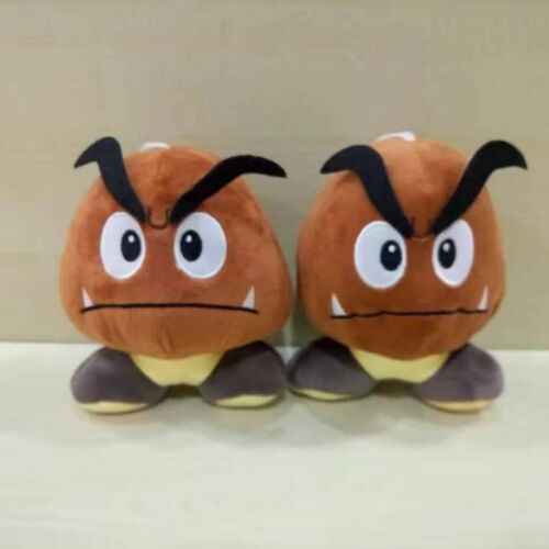 Details about  / 6/'/' Super Mario Bros.Sad Goomba Stuffed Plush Doll Toy Cute Gift S90